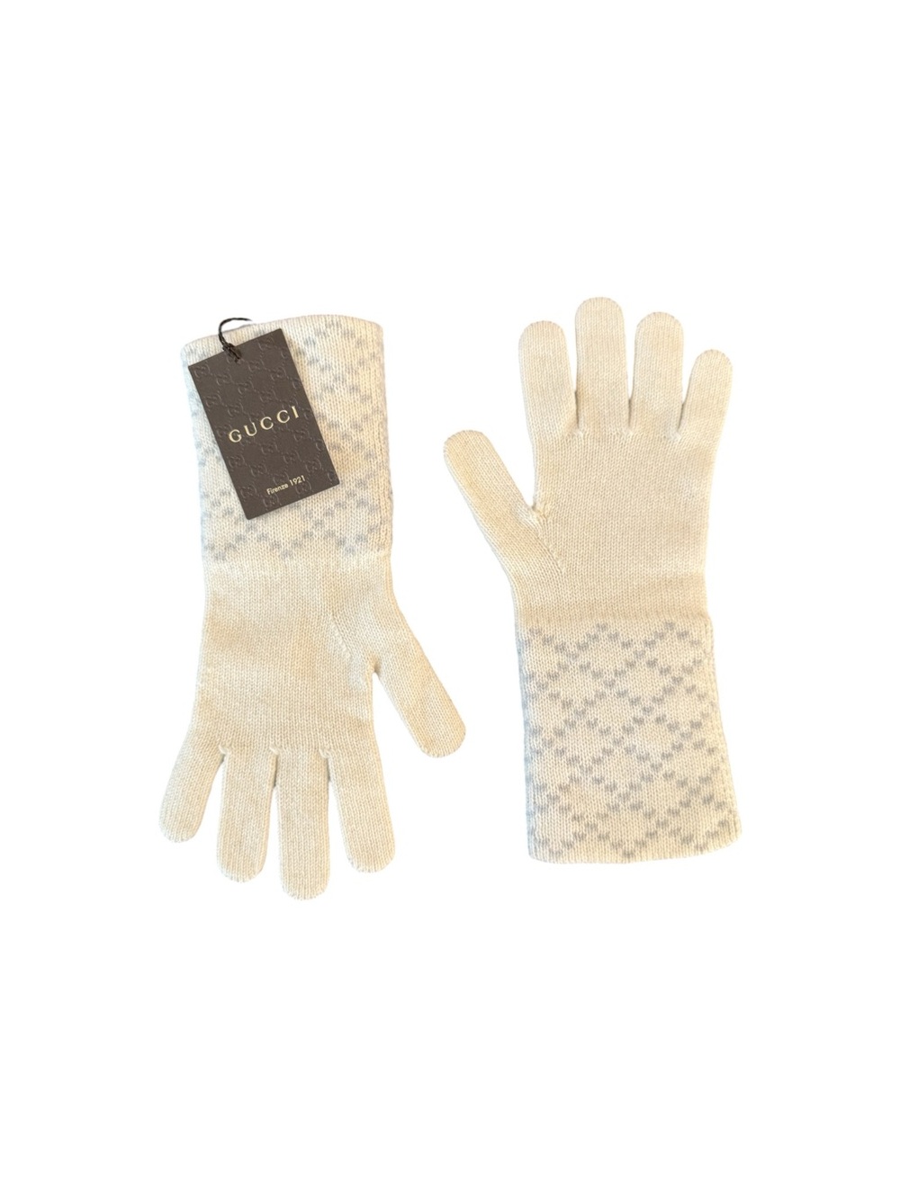 NWT Gucci Cashmere Gloves Size S